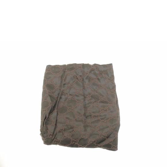 Gucci Canvas Tote Bamboo Brown GG - Picture 6 of 6